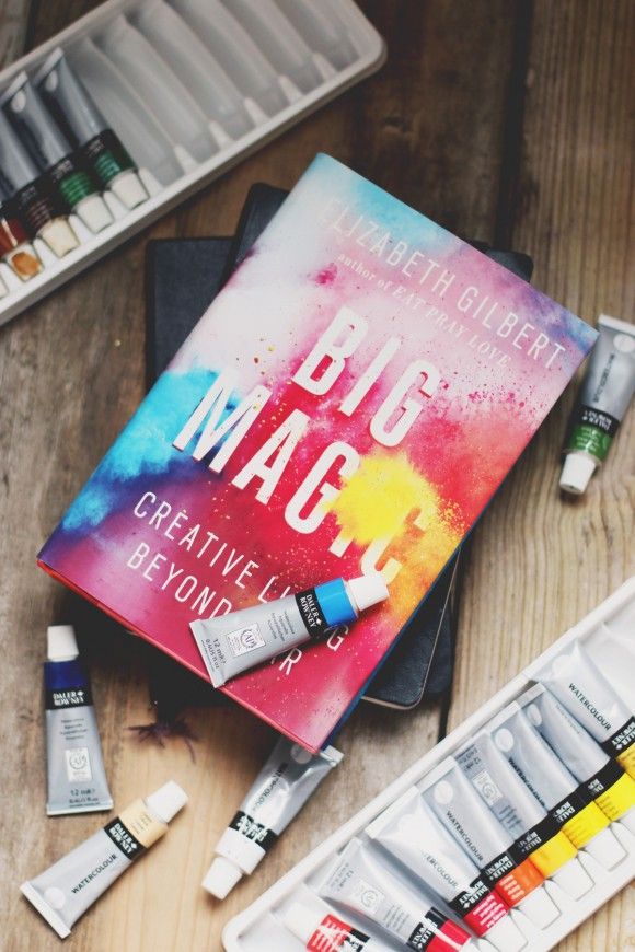 Big Magic by Elizabeth Gilbert
A Self-Help Book that brings out your inner artist