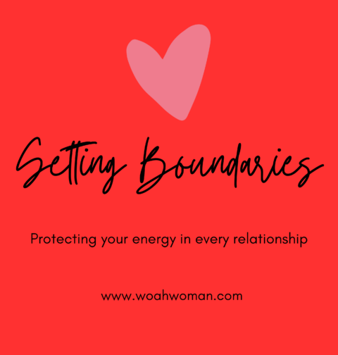 Setting boundaries in relationships