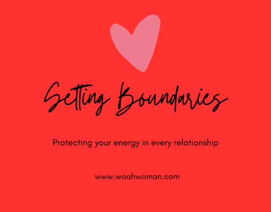 Setting boundaries in relationships