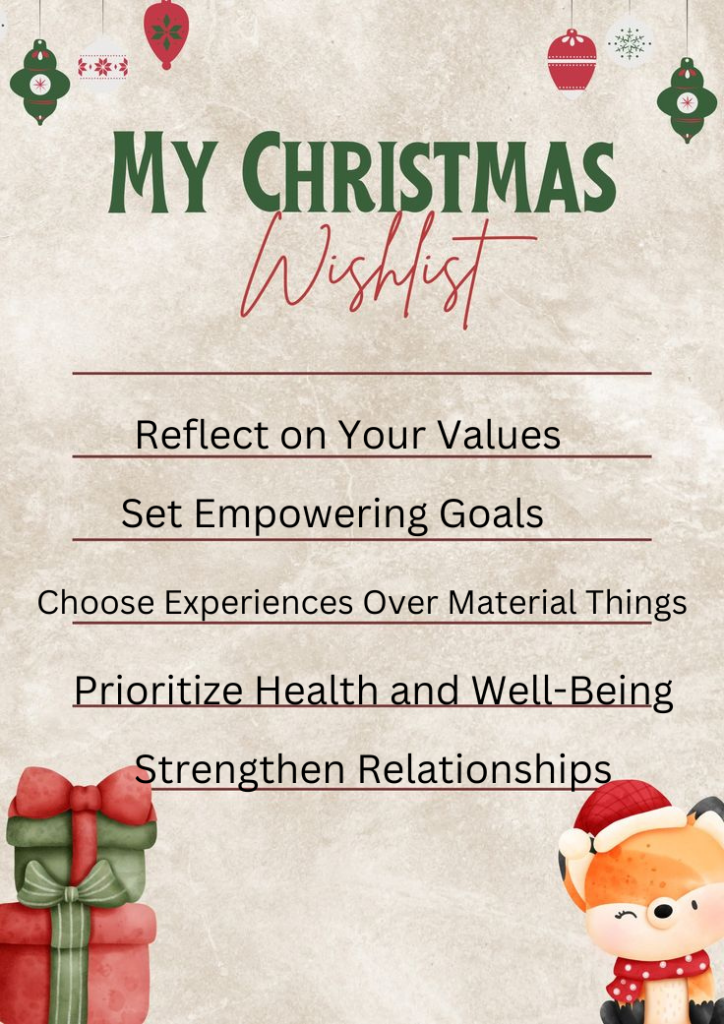 This Christmas, Create a Wishlist That Inspires and Empowers You